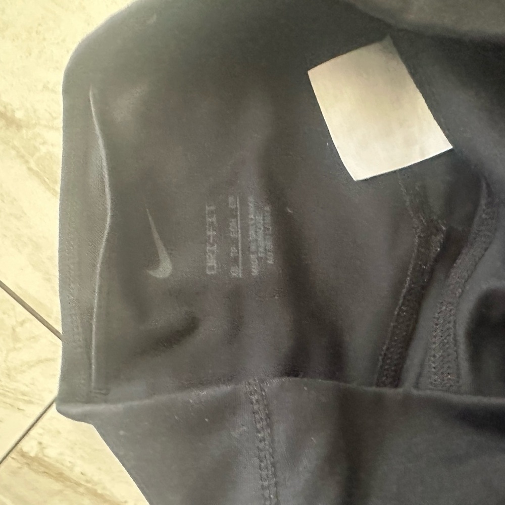 Nike Jet Black Performance Leggings